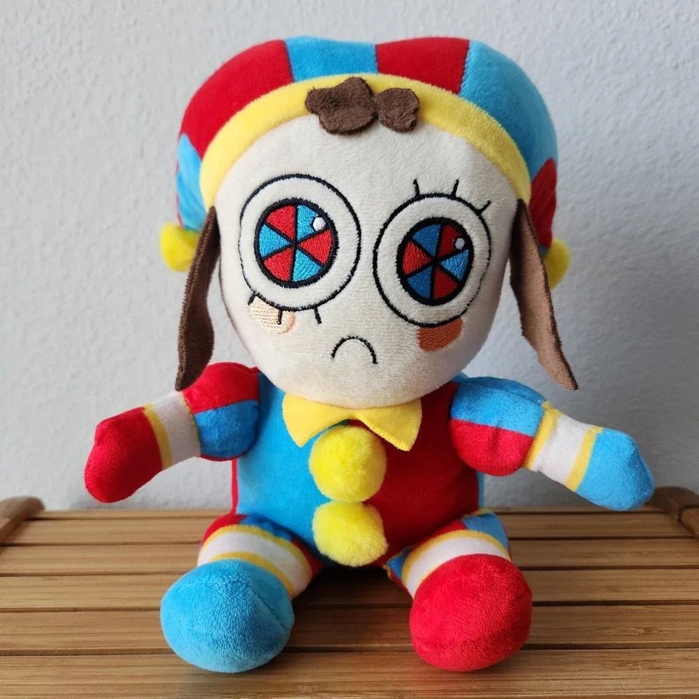 Juniper‎ Creates The Amazing Digital Circus Pomni Plush Stuffed Sad Clown Jester